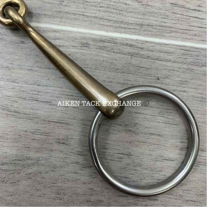 AlBaCon Single Joint Loose Ring Bradoon Bit 5.75"