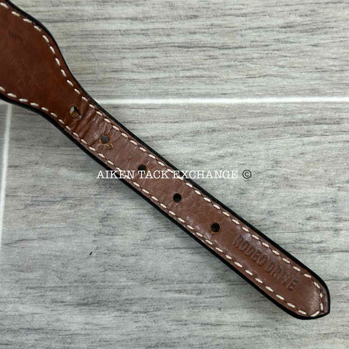 Rodeo Drive Leather Collar, 28"