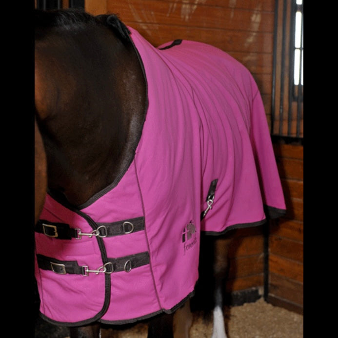 **CLEARANCE** Fenwick Softshell Dress Blanket Cooler with Sherpa Fleece Lining, Pink (Sizes: 62", 66")