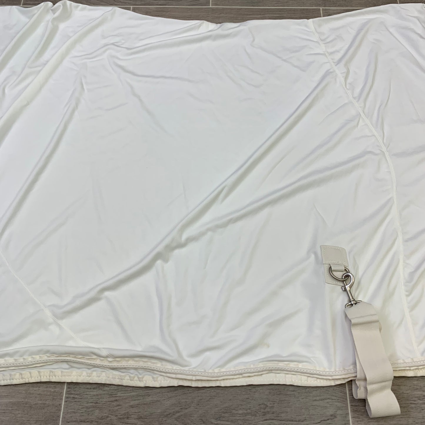 **CLEARANCE** Fenwick Equestrian Therapeutic Jade Cooler, White (Sizes: 62" & 82")