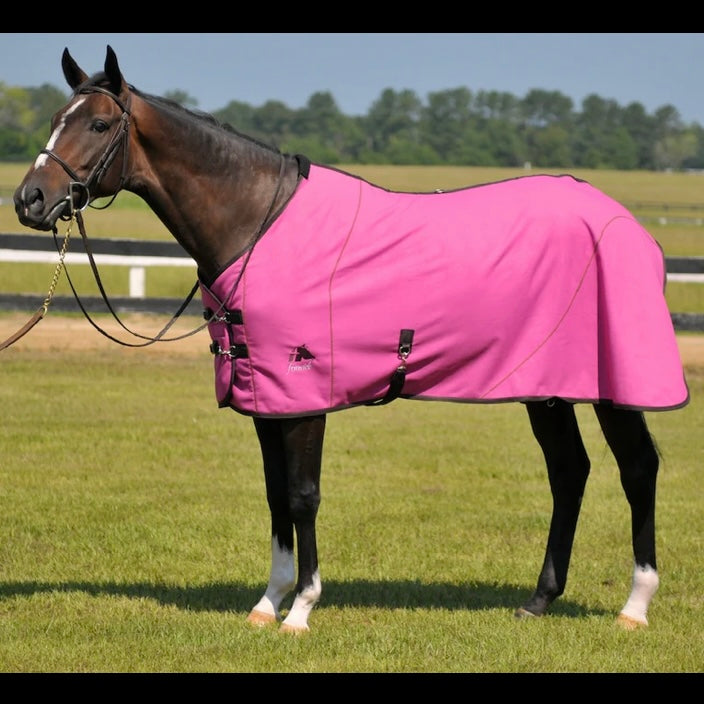**CLEARANCE** Fenwick Softshell Dress Blanket Cooler with Sherpa Fleece Lining, Pink (Sizes: 62", 66")