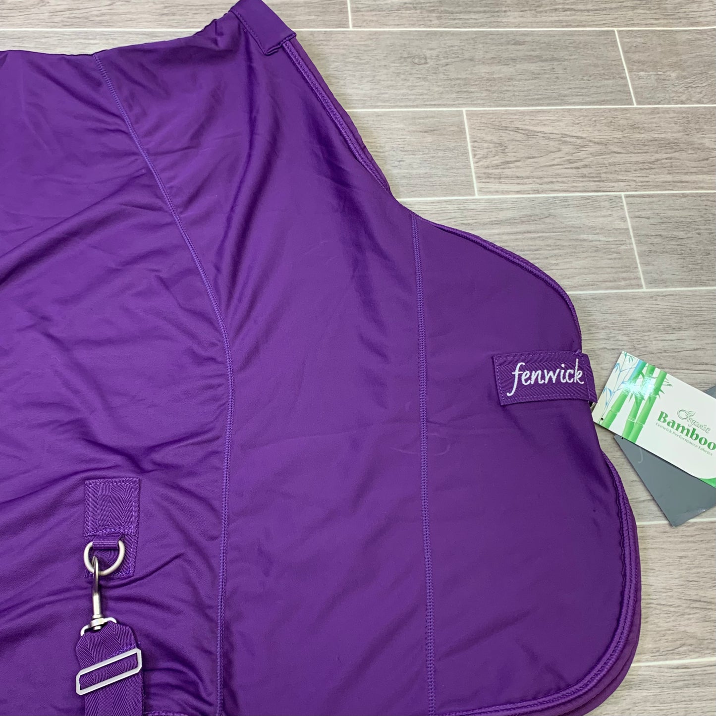 **CLEARANCE** Fenwick Equestrian Therapeutic Bamboo Cooler, Purple, Size 62"