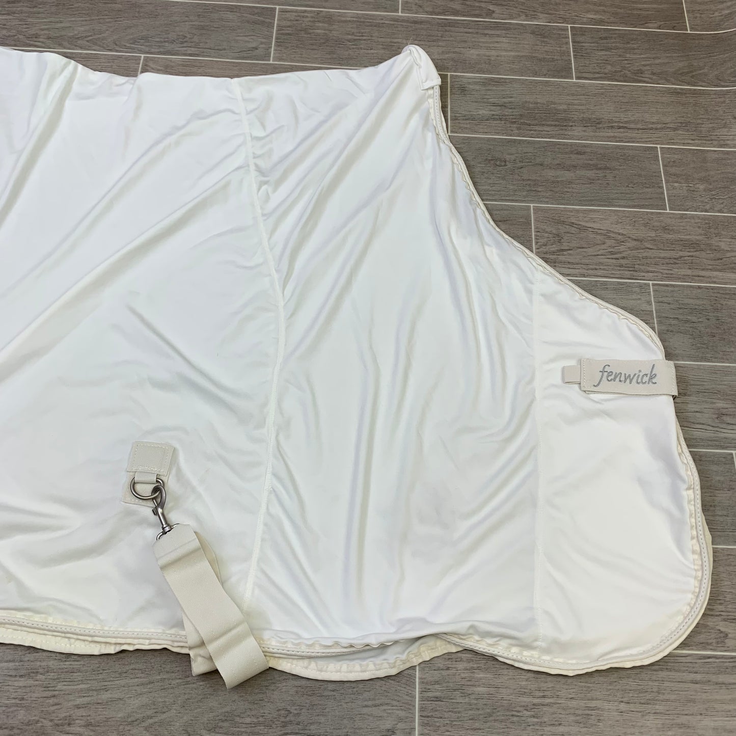 **CLEARANCE** Fenwick Equestrian Therapeutic Jade Cooler, White (Sizes: 62" & 82")