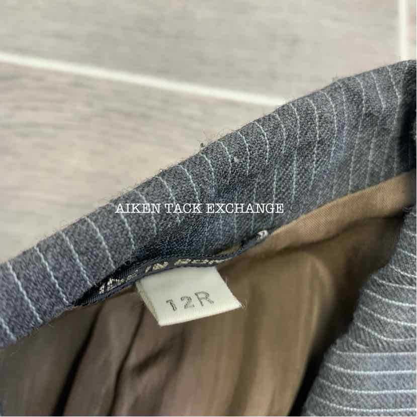 Correct Riding Apparel Show Coat, Size 12 R