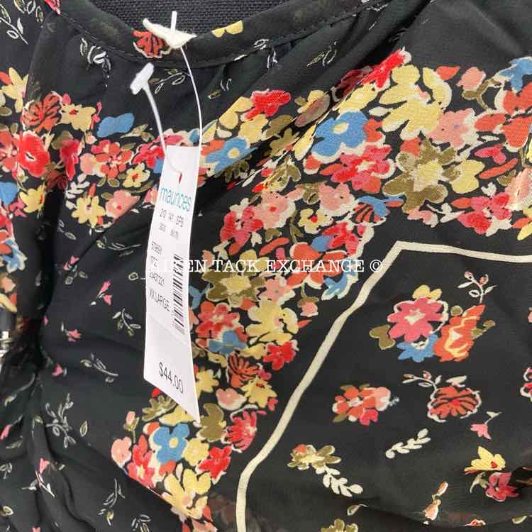 Maurices Floral Midi Dress, Size XXLarge