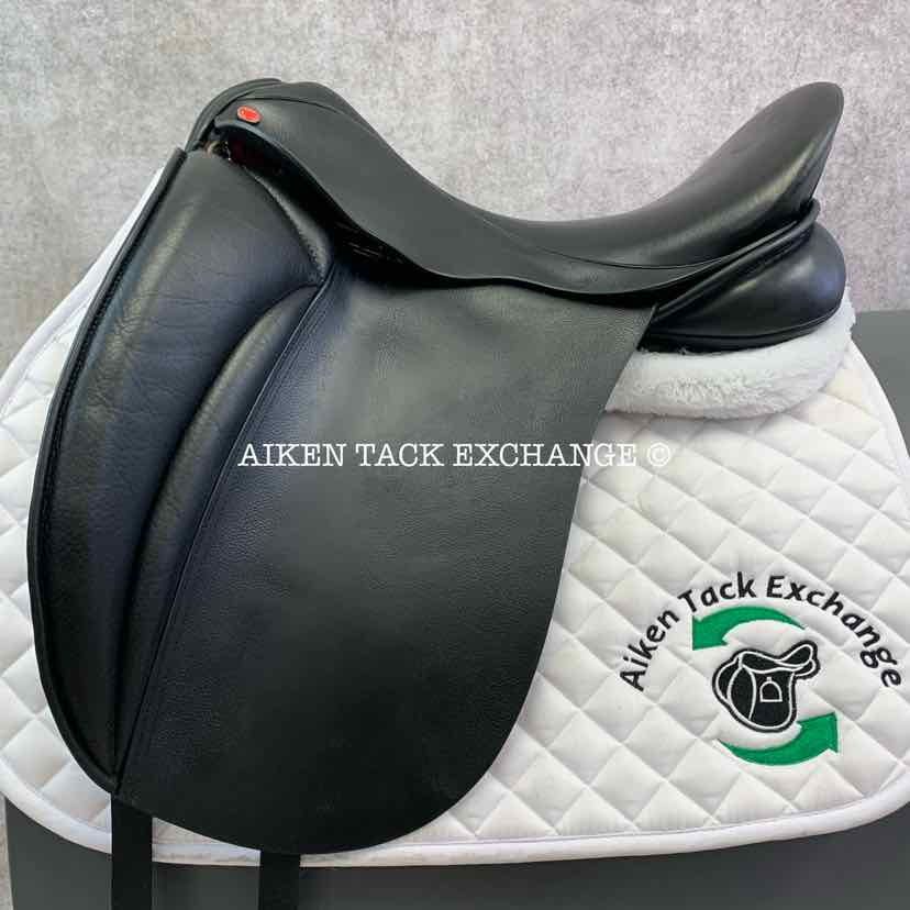 SOLD** SDL Lemke Angel Dressage Saddle, 18 Seat, Medium Wide Tree, – Aiken  Tack Exchange