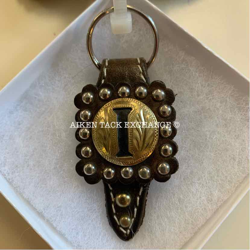 "I" Initial Key Chain, Brand New