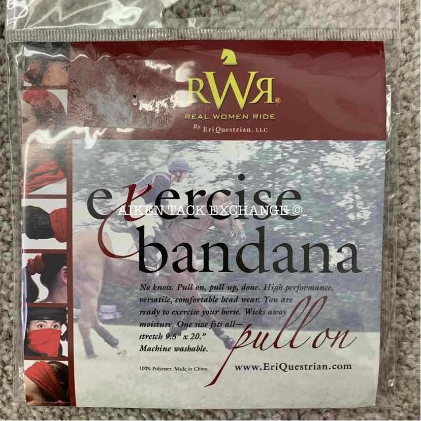 Real Women Ride No Knot Exercise Bandana