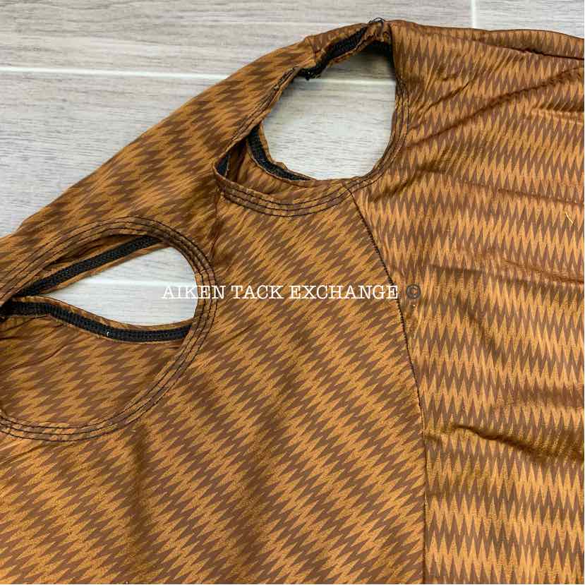 BARGAIN BUNDLE: Sleazy Sleepwear for Horses Hood, Size Large & Matching Tail Bag