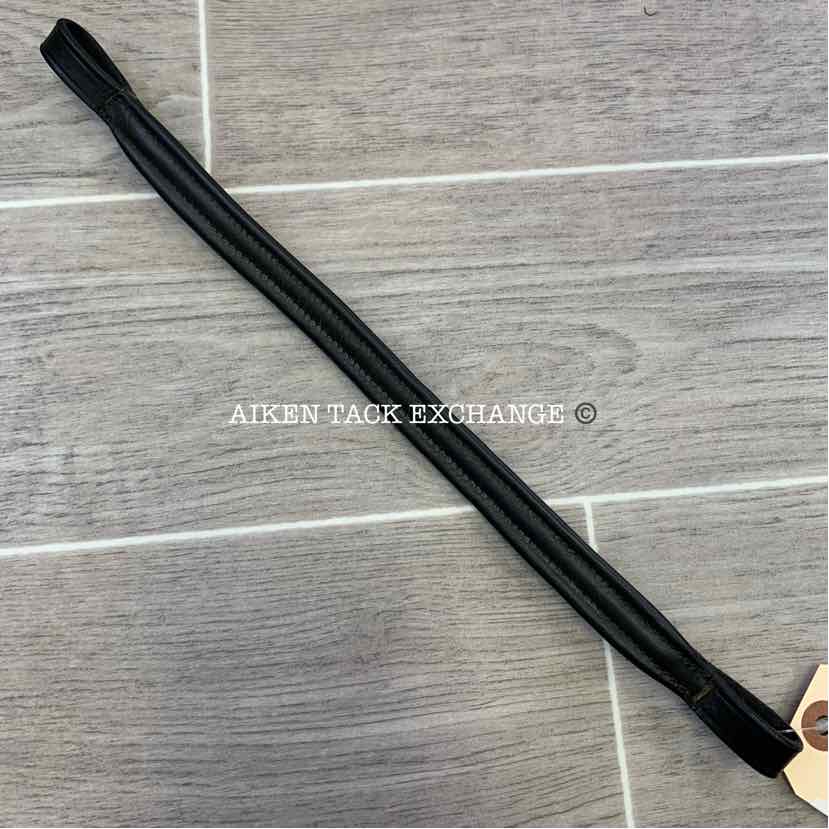 Plain Raised Padded Browband, Size Pony 14"
