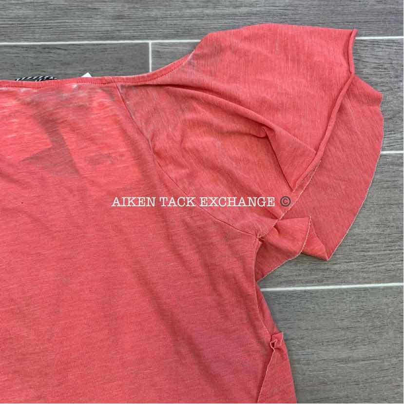Lucky Brand Short Sleeve Top, XSmall