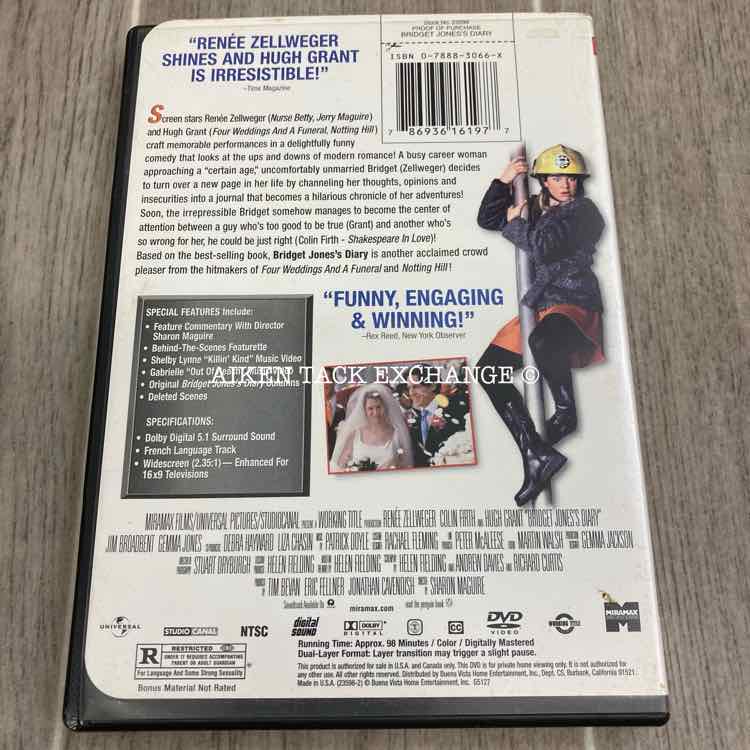 Bridget Jones's Diary DVD