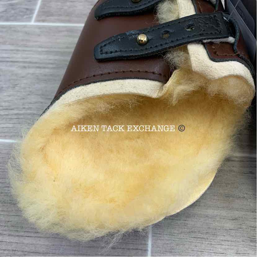 Courbette Laz Anliker Gygax Leather/Sheepskin Fetlock Boots, Size 1