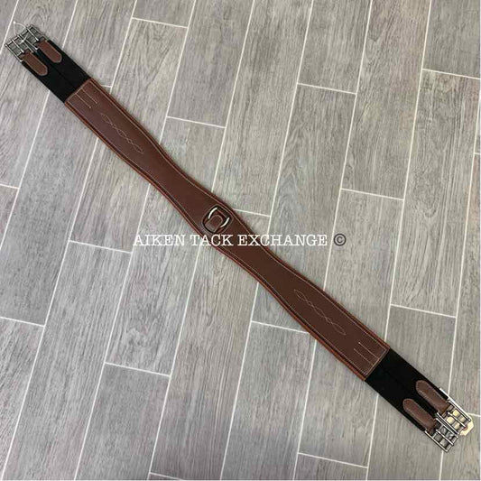 Red Barn by KL Select Pace Perfect Contour Long Girth, 46", Brown Leather