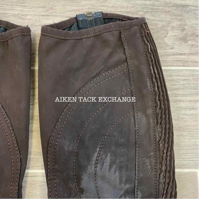 Dublin Suede Half Chaps, Size Small Tall
