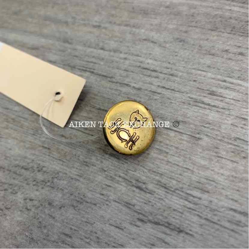 Howard County Iron Bridge Hounds "HCH" Button, Small