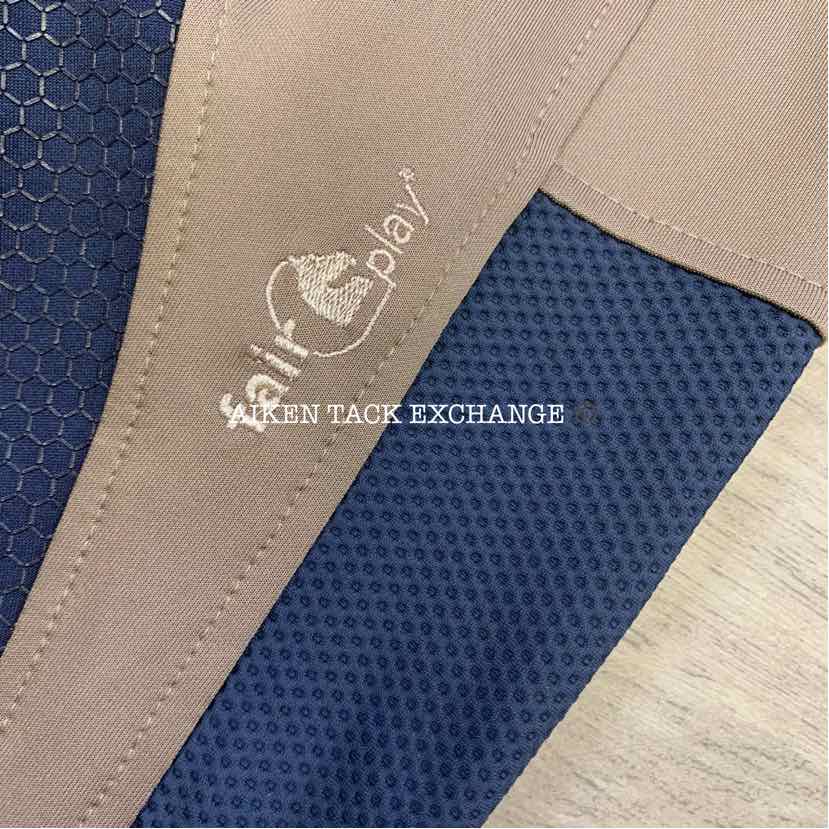 Fair Play Silicone Grip Full Seat Breeches, Size XXSmall