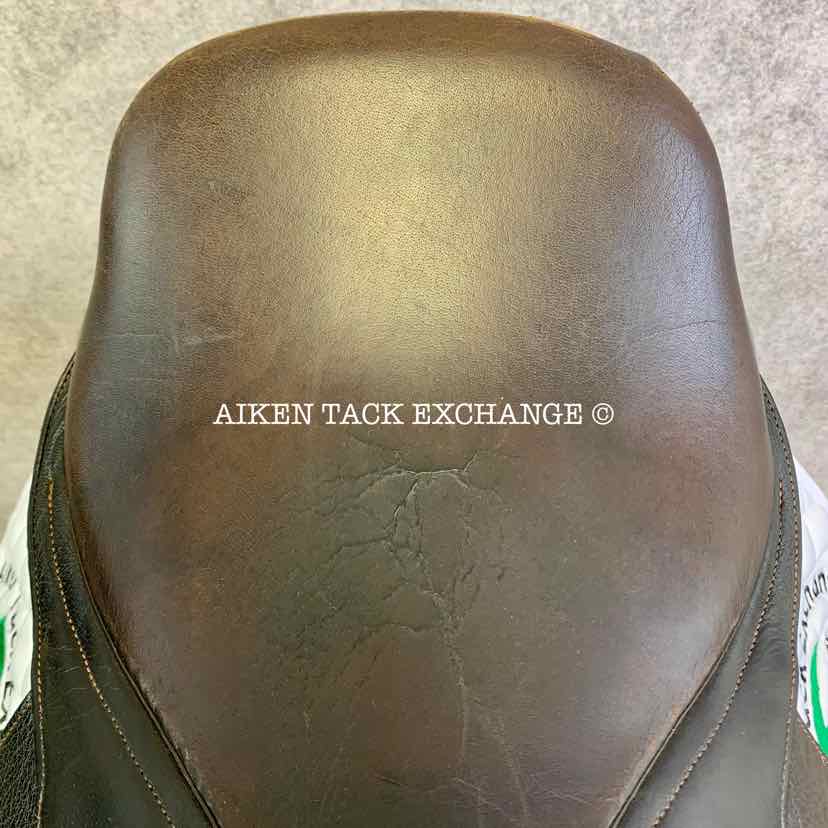 **SOLD** American Style Polo Saddle, 18.5" Seat, Medium Tree, Foam Panels, Buffalo Leather