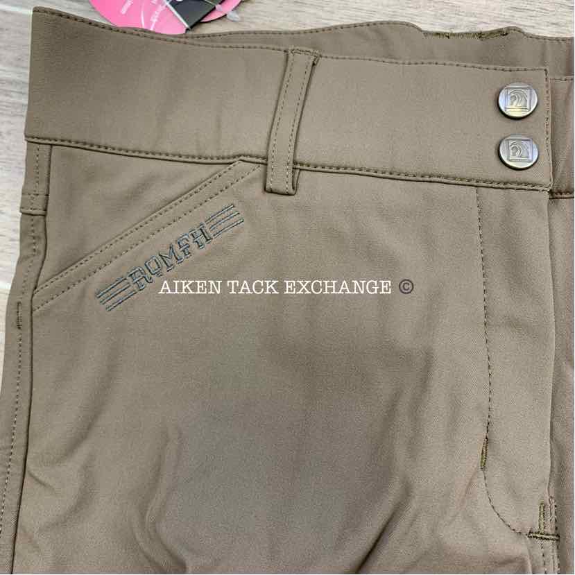 Romfh Sarafina Silicone Knee Patch Breeches, Size 28 R