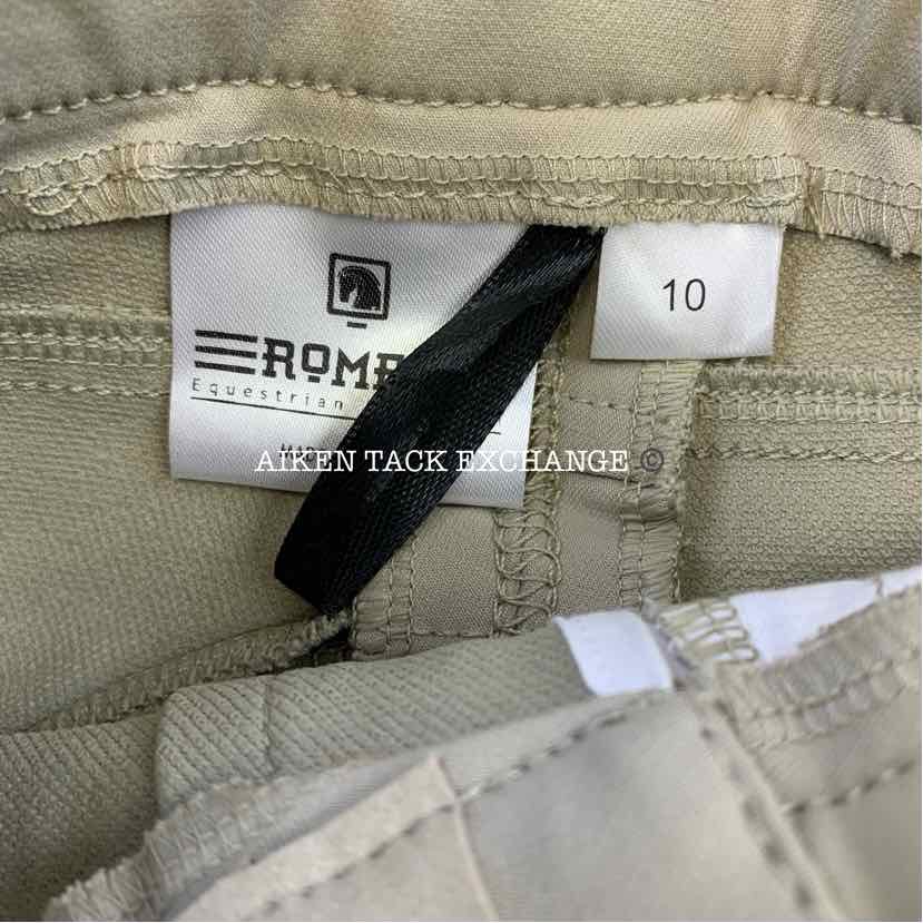 Romfh Olivia Classic Knee Patch Jods, Size 10