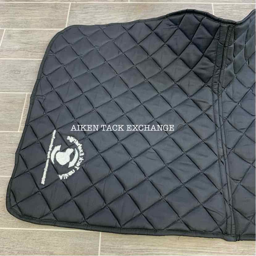 ATE Logo Dressage Saddle Pad, Black