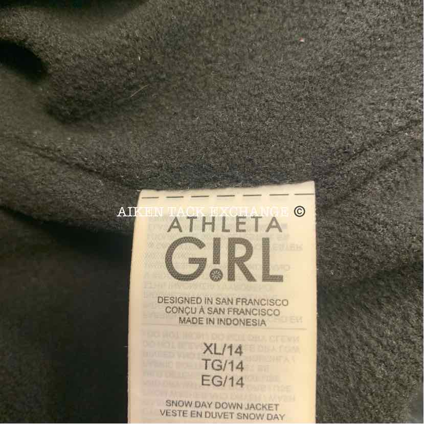 Athleta Girl Snow Day Down Jacket, Size X-Large