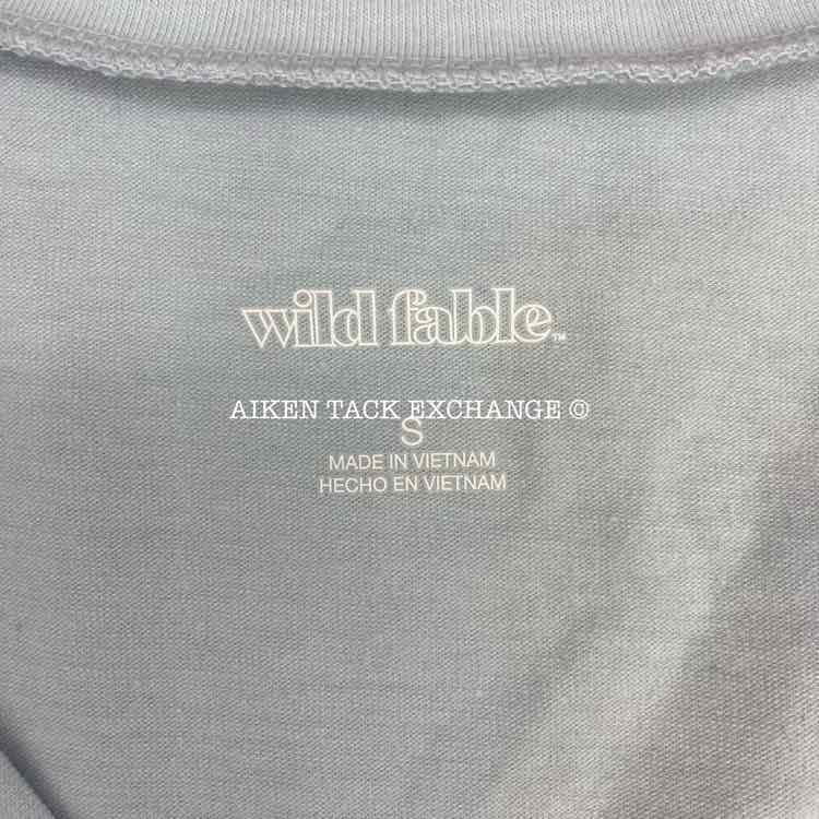 Women's Small Ballad Blue Top By Wild Fable