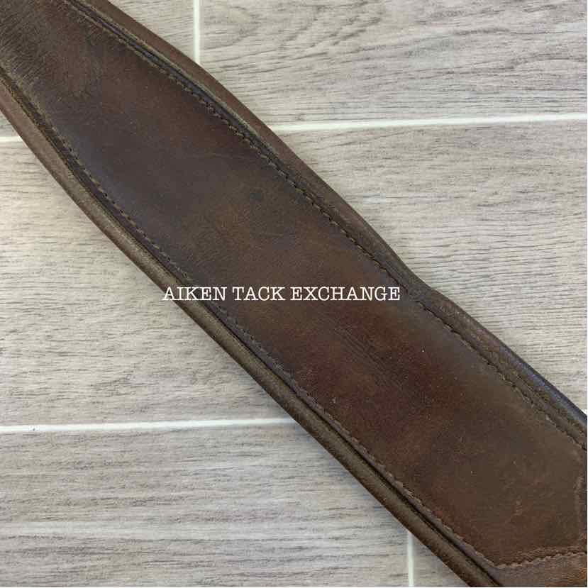 Leather Girth w/ Elastic at One End 54"