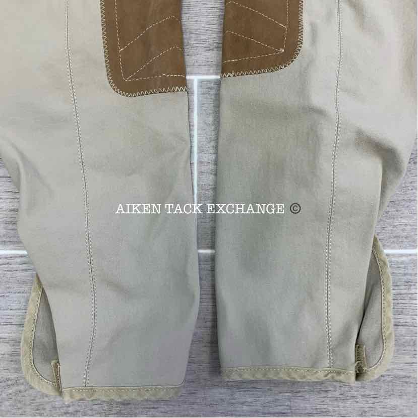 Tailored Sportsman Trophy Hunter Knee Patch Breeches, Size 16