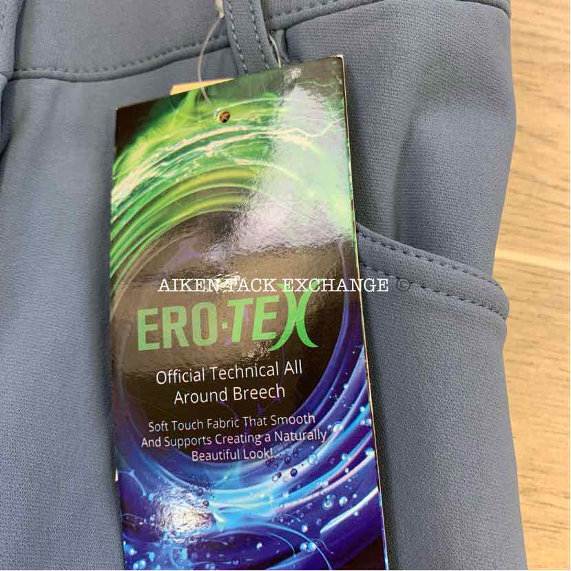Ovation Bellissima Silicone Knee Patch Breeches, Size 10