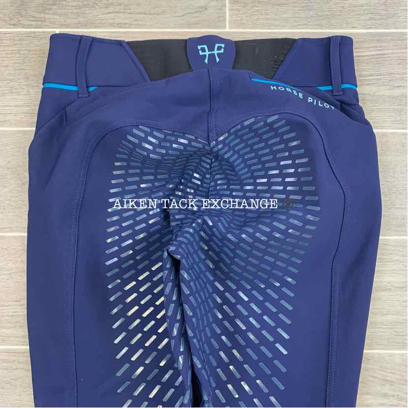 Horse Pilot X-Dress Full Seat Breeches, Size Medium