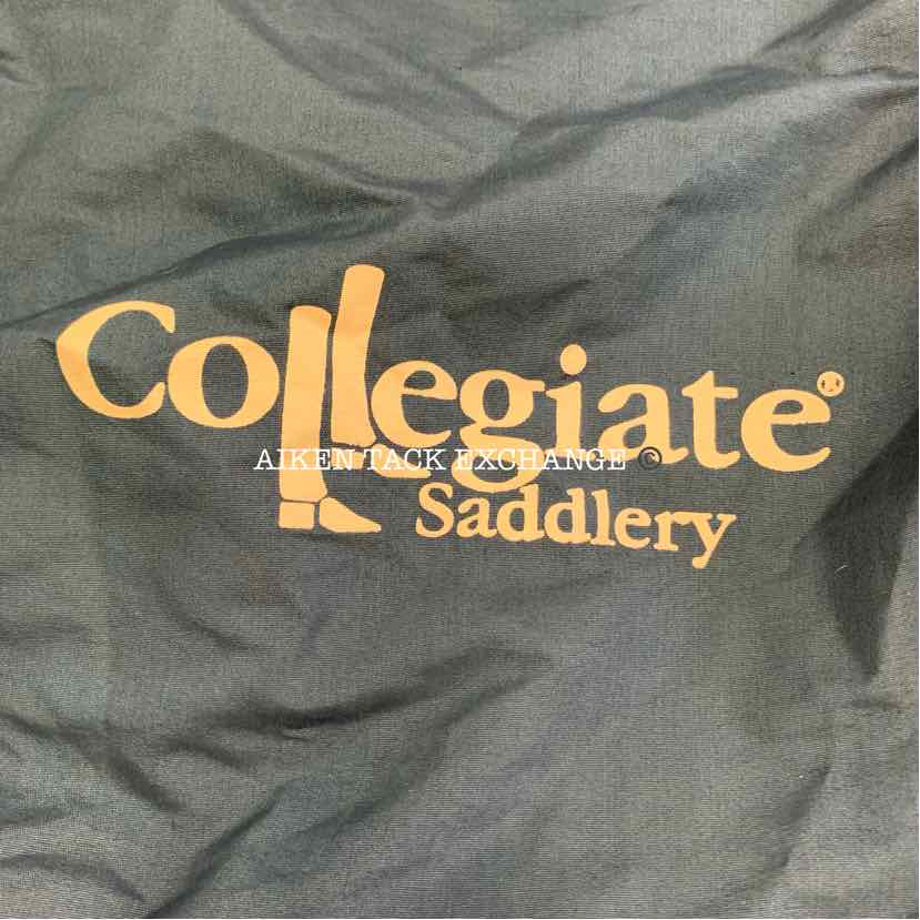 Collegiate Cloth Saddle Cover (elastic is completely stretched)