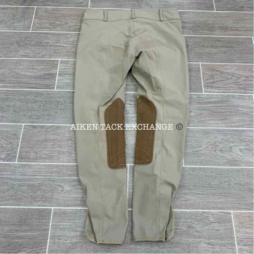 Tailored Sportsman Trophy Hunter Knee Patch Breeches, Size 16