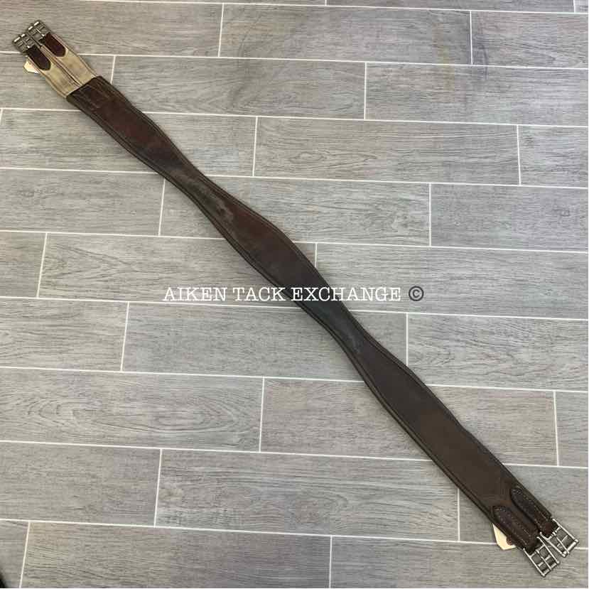 Leather Girth w/ Elastic at One End 54"