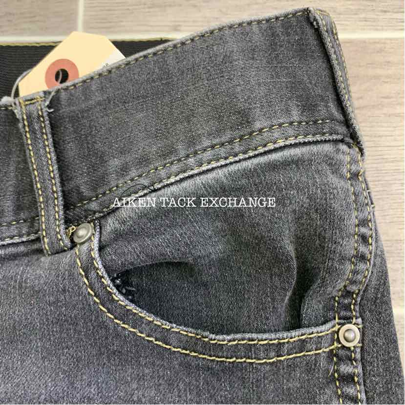 Goode Rider Denim Full Seat Breeches, Size 32 R