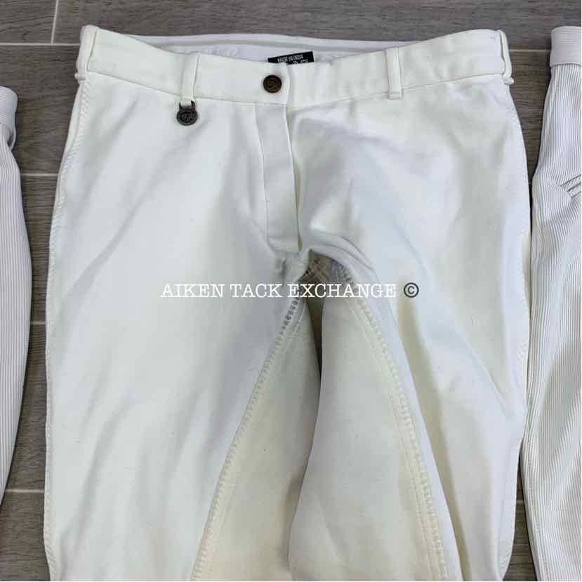 BARGAIN BUNDLE: TuffRider, EquiStar, & On Course Full Seat Breeches, All Size 26