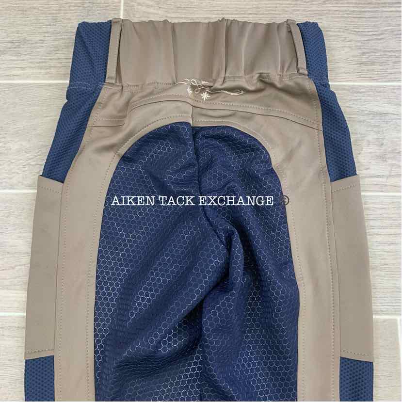 Fair Play Silicone Grip Full Seat Breeches, Size XXSmall