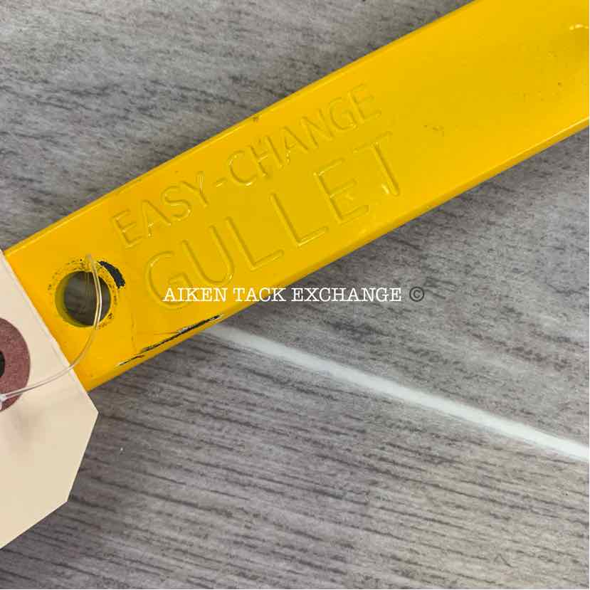 Narrow (Yellow) Gullet Plate for Arena, Bates & Wintec Saddles