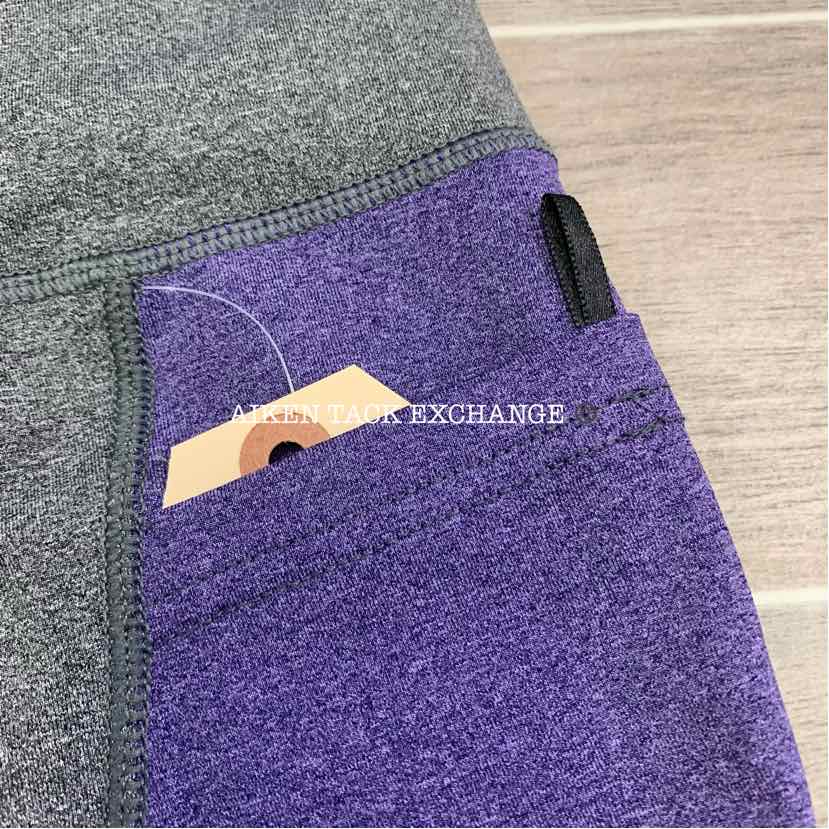Dover Saddlery Silicone Full Seat Tights, Size Small