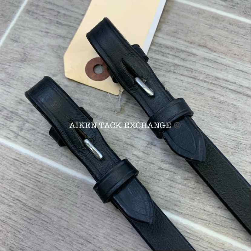 Plain Flat Reins w/ Hook Stud Ends 54"