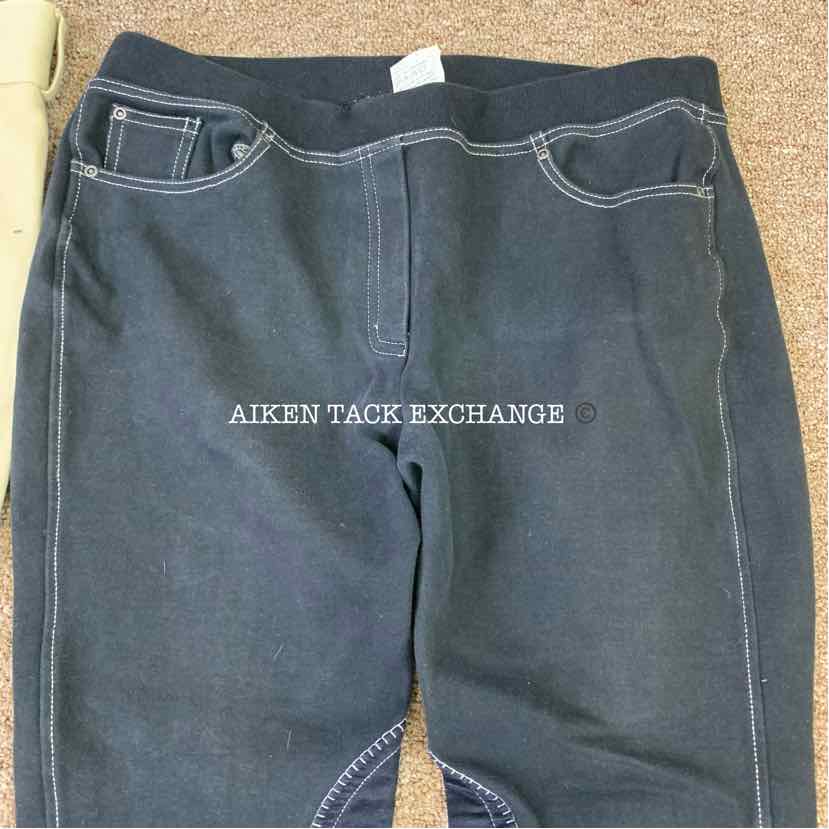 BARGAIN BREECHES: TuffRider Newbury Knee Patch Size 34 & TuffRider Knee Patch Size 34
