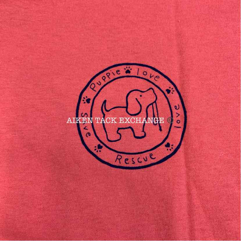 Puppie Love Cotton T Shirt, Size XXL (Unisex)