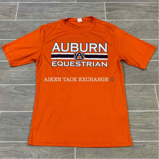Auburn Equestrian Short Sleeve Shirt, Size XS