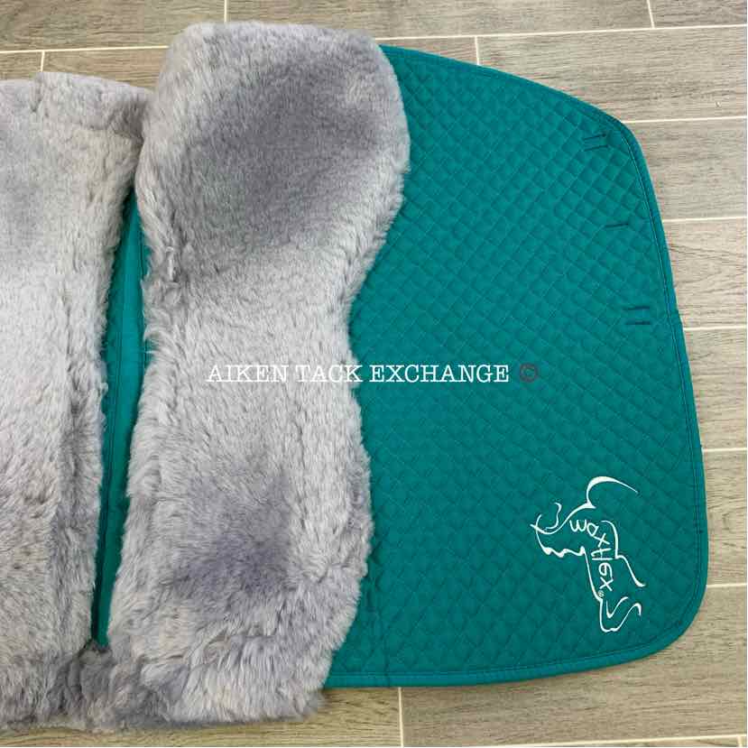 MaxFlex Sheepskin Dressage Saddle Pad with Pocket for Shims (shims not included)