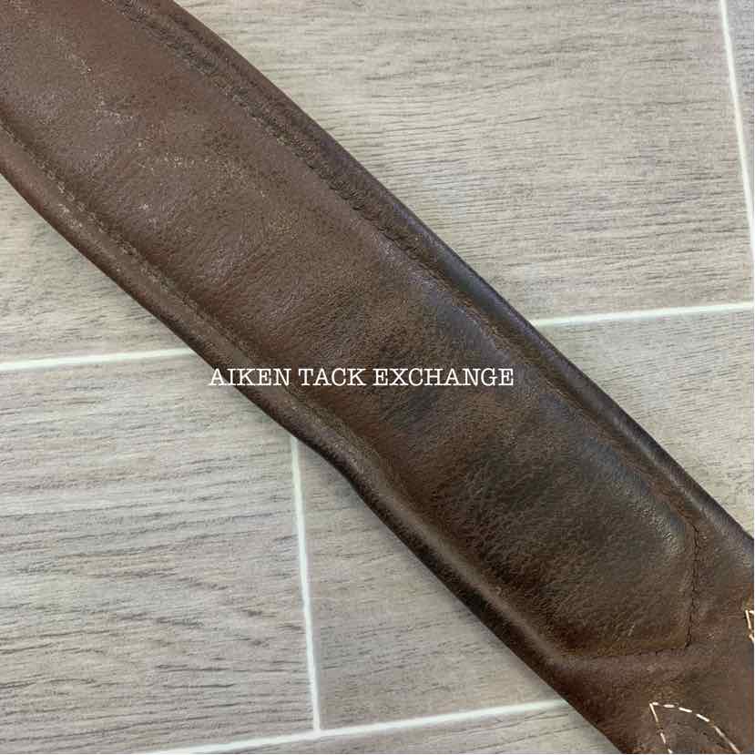 Leather Girth w/ Elastic at One End 54"