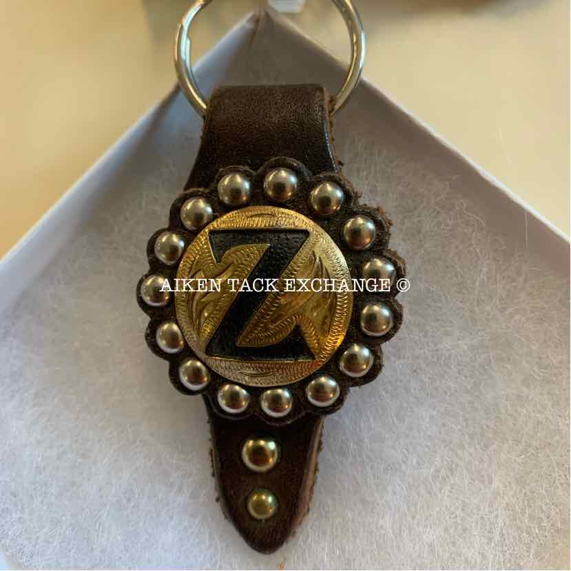 "Z" Initial Key Chain, Brand New