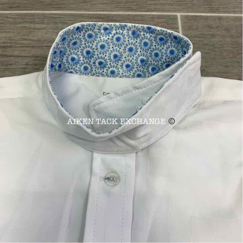 Equine Couture Long Sleeve Show Shirt, Size 10