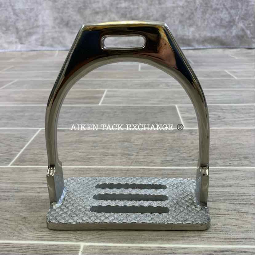 Stainless Steel Polo Stirrup Irons, 5.5", Brand New
