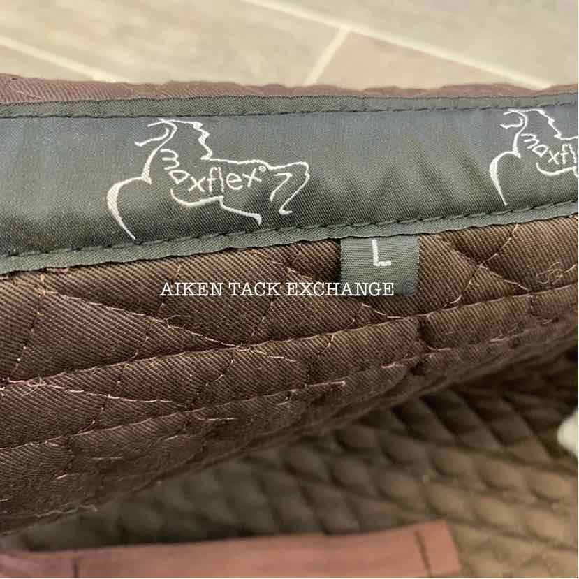 MaxFlex Sheepskin Dressage Saddle Pad with Pocket for Shims (shims not included)