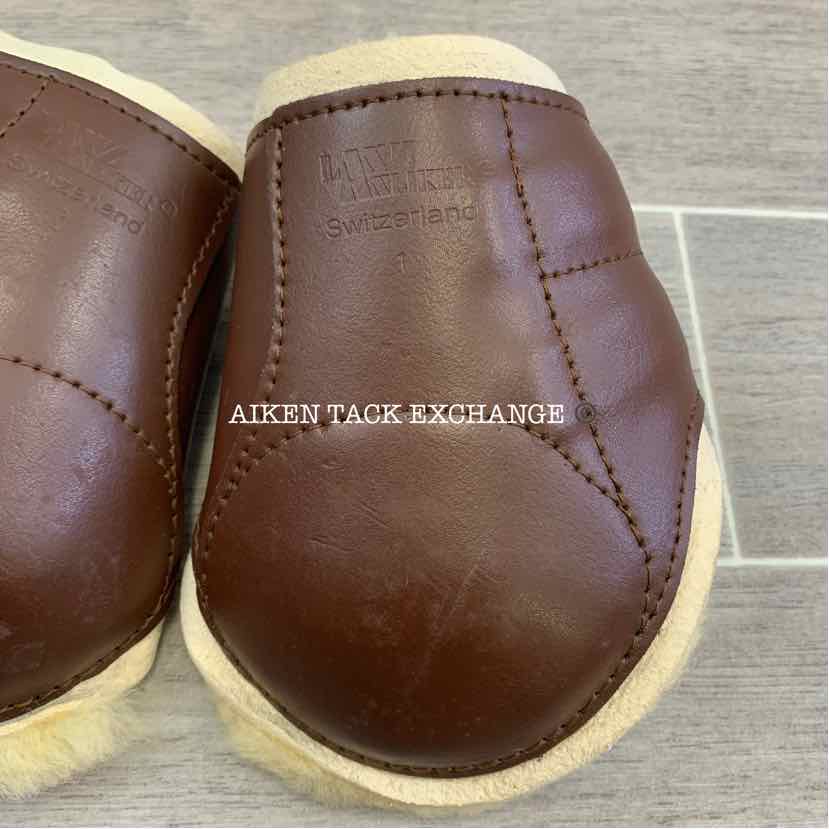 Courbette Laz Anliker Gygax Leather/Sheepskin Fetlock Boots, Size 1